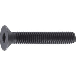 六角穴付皿ボルト 黒染め サイズM6X12 55本入 B73-0612