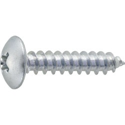 トラス頭タッピングねじ 三価白 M3X6 151本入 B742-0306