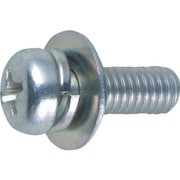 B750-0312 [ナベ頭組込ネジ 三価白P-3 サイズM3X12 91本入]