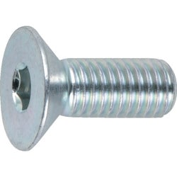 六角穴付皿ボルト三価 白 サイズM8X15 11本入 B773-0815