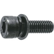 B877-0415 [六角穴付組込ボルト 三価黒P-3 サイズM4X15 10本入]