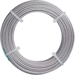 ステンレスワイヤロープ ナイロン被覆 Φ2.0(2.5)X20m CWC-2S20