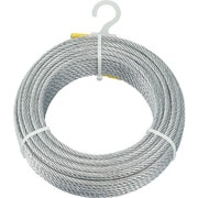 CWM-6S30 [メッキ付ワイヤーロープ Φ6mmX30m]