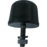 ゴムストッパ- 外径25mm 高さ25mm ボルト径6 EH-25