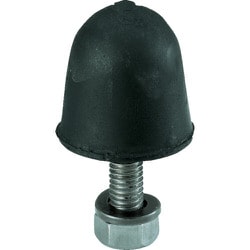 ゴムストッパ- 外径30mm 高さ31mm ボルト径8 EH-30