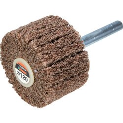UFN425 [ナイロン軸付ホイール 外径40X厚25X軸6 5個入 120♯]