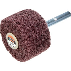 UFN425 [ナイロン軸付ホイール 外径40X厚25X軸6 5個入 320♯]