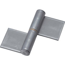 スチール製特厚溶接旗蝶番 右用 全長102mm 2000W-102R