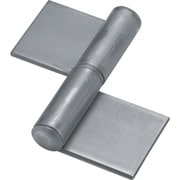 2000W-76L [スチール製特厚溶接旗蝶番 左用 全長76mm]