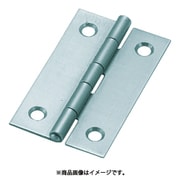 550-51UNCR [スチール製薄口普通蝶番 三価クロムメッキ仕上げ 全長51.0mm 10個入り]