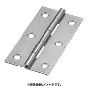 550-64N [スチール製薄口普通蝶番 生地仕上げ 全長63.5mm 10個入り]