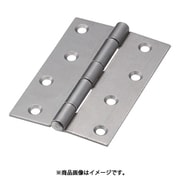 888-102N [スチール製厚口蝶番 生地仕上げ 全長102mm 10個入り]