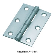 888-89SV [スチール製厚口蝶番 シルバー塗装仕上げ 全長89mm 10個入り]