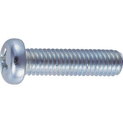 ナベ頭小ネジ ユニクロ サイズM3X6 400本入 B01-0306