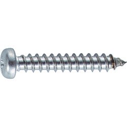ナベ頭タッピングねじ ステンレス M4X10 100本入 B09-0410