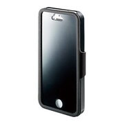 ISC-IP5/PVK [iPhone SE/5s/5用フィルム一体型プライバシーケース黒]