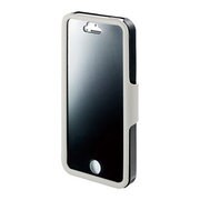 ISC-IP5/PVW [iPhone SE/5s/5用フィルム一体型プライバシーケース白]