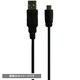 CY-P4US2C1-BK [PS4用 USB2.0コントローラー充電ケーブル 1.2m ブラック]