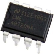 DIP 8ピン オペアンプ OPA-L49720
