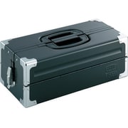ツールケース(メタル) V形2段式 マットブラック BX322SBK