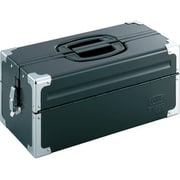 ツールケース(メタル) V形2段式 マットブラック BX322BK