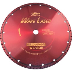 WL30522 [ダイヤモンドホイール ウェブレーザー(乾式) 304mm穴径22mm]