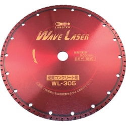 WL305254 [ダイヤモンドホイール ウェブレーザー(乾式) 304mm穴径25.4mm]