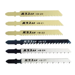 HB-23 [電子ジグソー替刃 5枚入り 木工厚板用 6山]