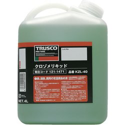 TRUSCO中山 ＴＲＵＳＣＯ クロゾメリキッド・４Ｌ TBZ-40