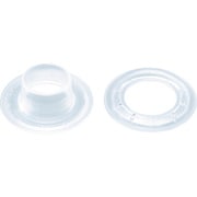 P-THP-J10 [両面ハトメ プラスチック 10mm 20組入]
