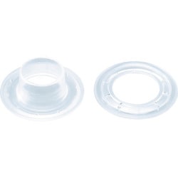 P-THP-J12 [両面ハトメ プラスチック 12mm 15組入]