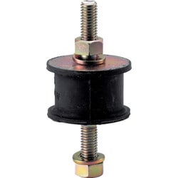 丸形防振ゴム 両ボルトタイプ 最大荷重1350N TA510