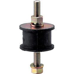 丸形防振ゴム 両ボルトタイプ 最大荷重3350N TA512