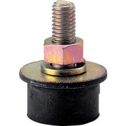 丸型防振ゴム 片ボルトタイプ 最大荷重295N TB502