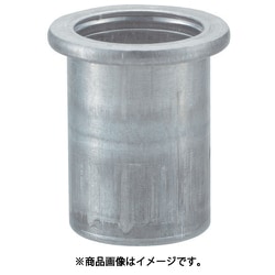クリンプナット平頭アルミ 板厚2.5 M4X0.7 34入 T-BN-4M25A