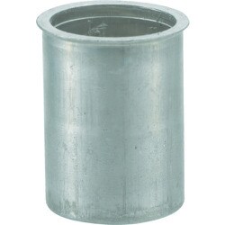 TBNF-10M40A-C [クリンプナット薄頭アルミ 板厚4.0 M10X1.5 500入]
