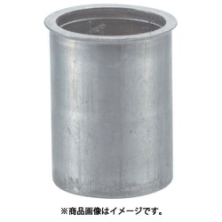 クリンプナット薄頭アルミ 板厚2.5 M4X0.7 33入 T-BNF-4M25A
