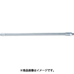 フレキシブルオイルノズル 取付口R3/8 丸吹き 400mm TC3-R400