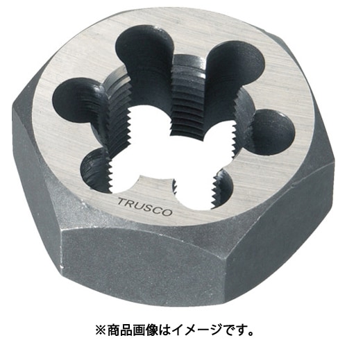 トラスコ中山 TRUSCOTD6-24X3.0 [六角サラエナットダイス 並目 M24X3.0]Ω