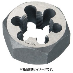 六角サラエナットダイス 並目 M3X0.5 TD6-3X0.5