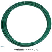 ポリウレタンチューブ 10X6.5mm 10m巻 グリーン TEN-10-10