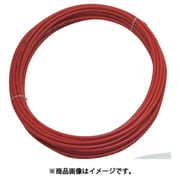 ポリウレタンチューブ 10X6.5mm 10m巻 レッド TEN-10-10