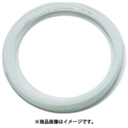 ポリウレタンチューブ 10X6.5mm 10m巻 ホワイト TEN-10-10