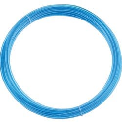 ポリウレタンチューブ 12X8.0mm 10m巻 クリアブルー TEN-12-10