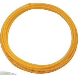 ポリウレタンチューブ 12X8.0mm 10m巻 イエロー TEN-12-10