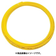 ポリウレタンチューブ 4X2.5mm 10m巻 イエロー TEN-4X2.5-10