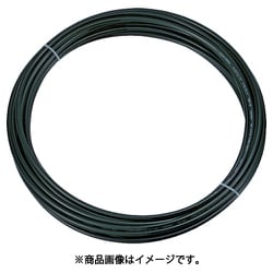 ポリウレタンチューブ 6X4.0mm 10m巻 ブラック TEN-6-10