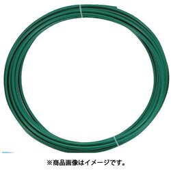 ポリウレタンチューブ 6X4.0mm 10m巻 グリーン TEN-6-10