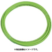 TEN-6-10 [ポリウレタンチューブ 6X4.0mm 10m巻 ライトグリーン]