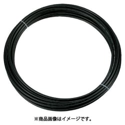 ポリウレタンチューブ 8X5.0mm 10m巻 ブラック TEN-8-10